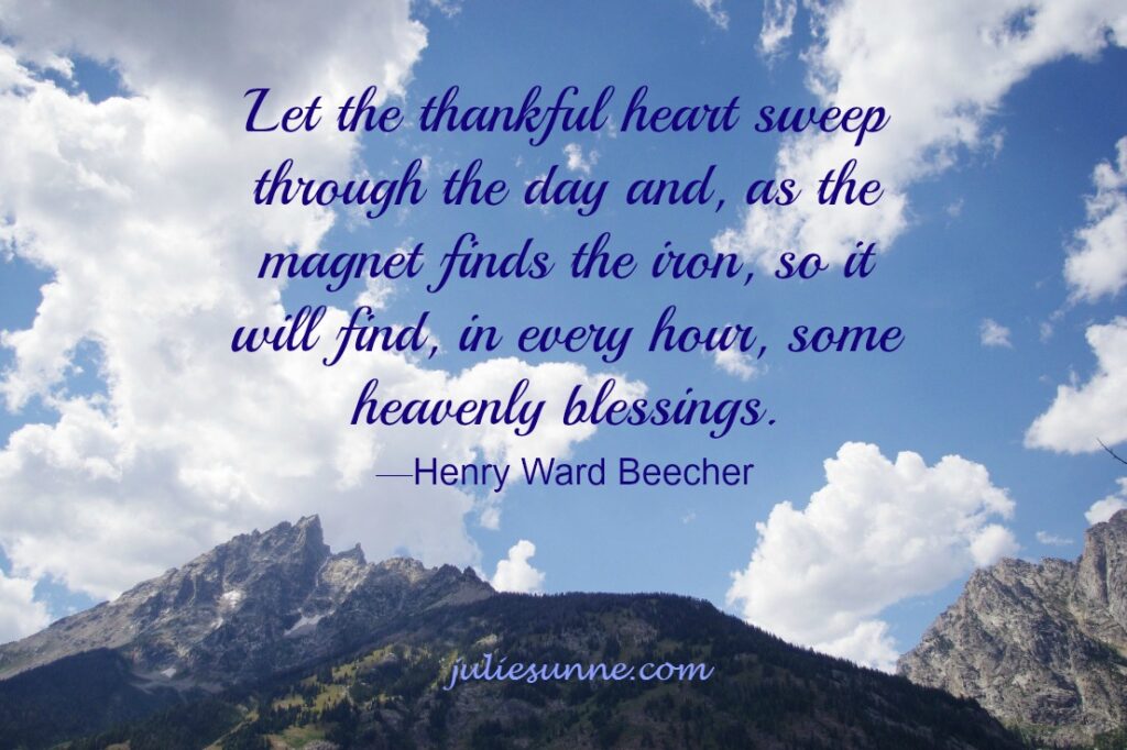 Heavenly blessings Julie Sunne